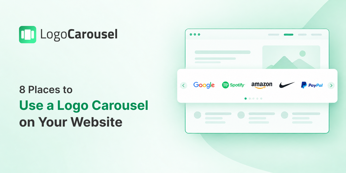 8 Places To Use A Logo Carousel On Your Website