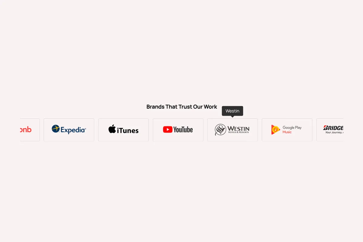 Logo Carousel – Infinite Logo Marquee Pause on Hover